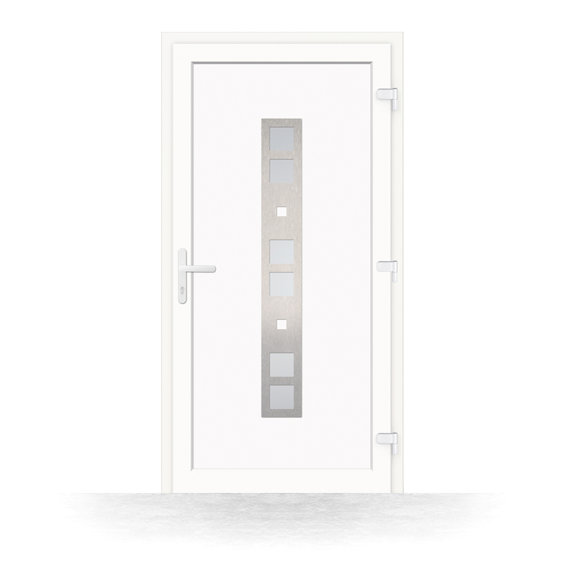 porte entree pvc beziers vue exterieure