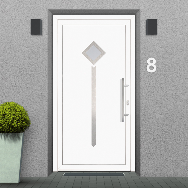 porte entree pvc nanterre facade