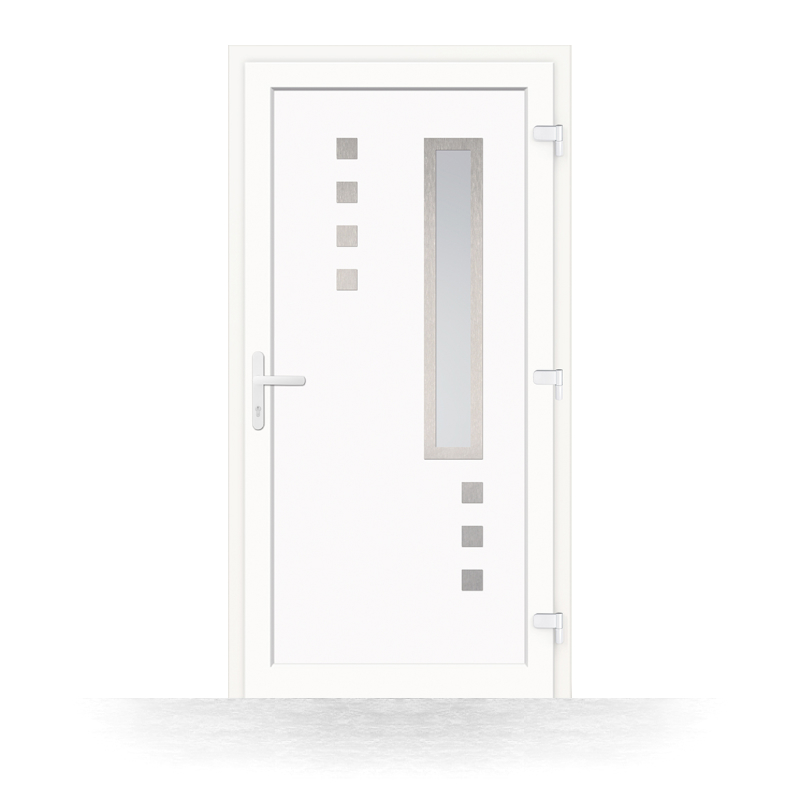 porte entree pvc vue interieure