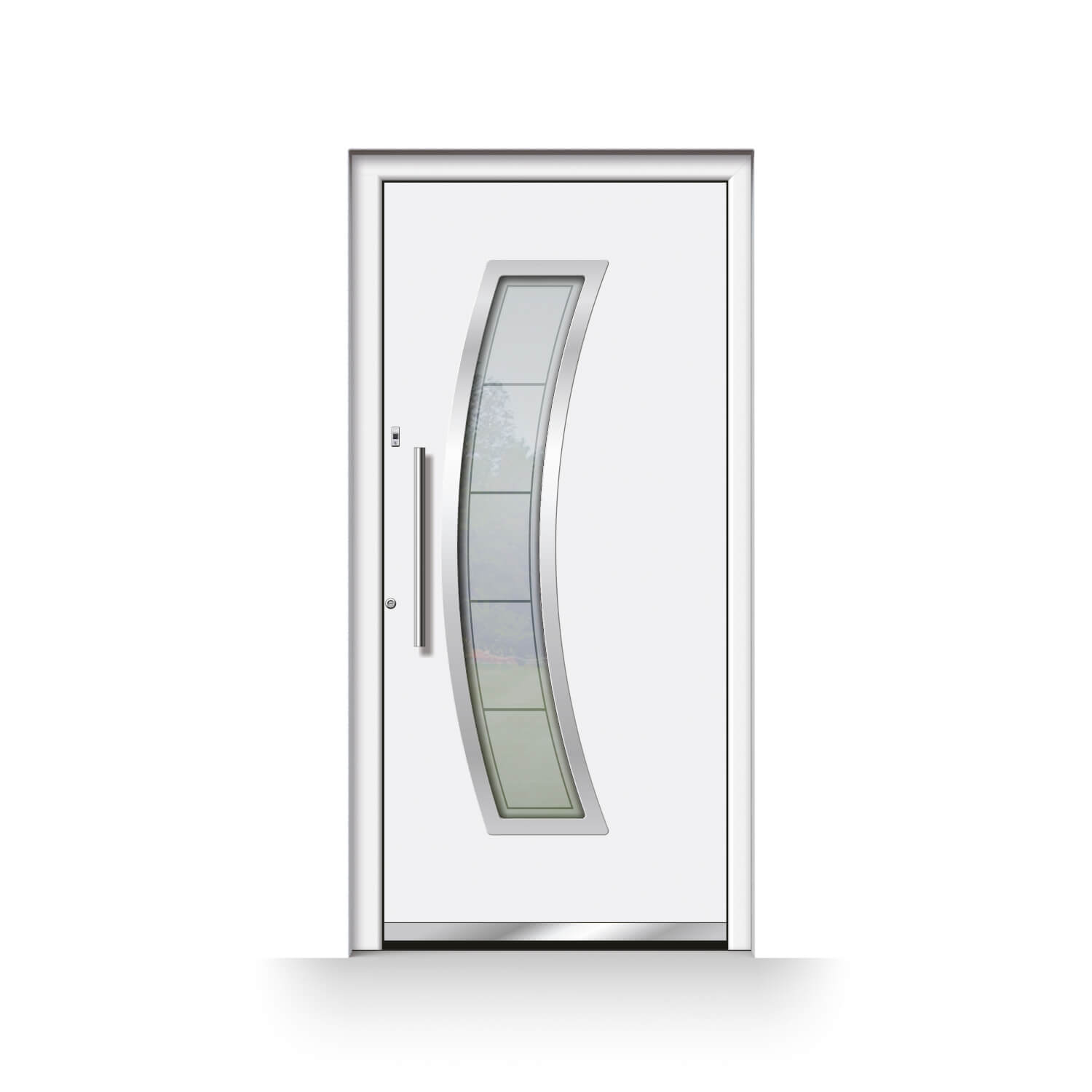 porte d'entree alu saint quentin blanche