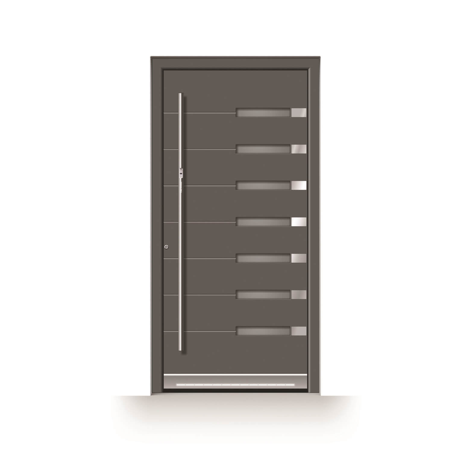 porte d'entree alu bourges led