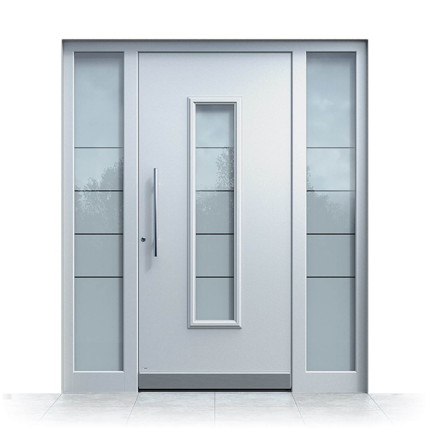 porte d'entree alu hyeres gris tierce