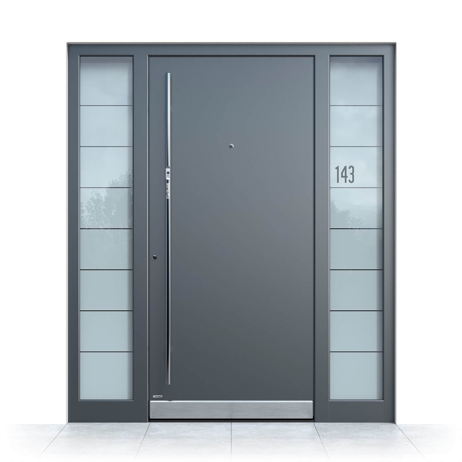 porte d'entree amiens anthracite