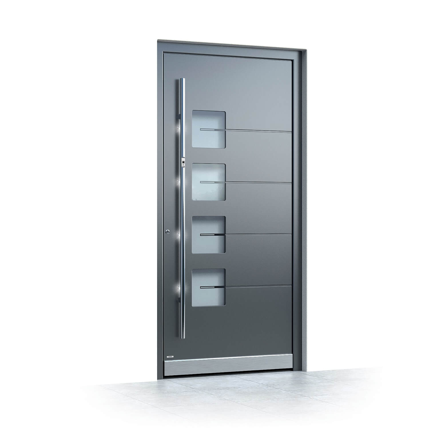 porte d'entree alu orleans anthracite
