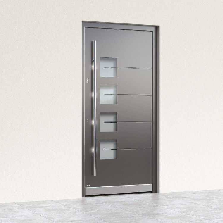 porte d'entree alu orleans anthracite