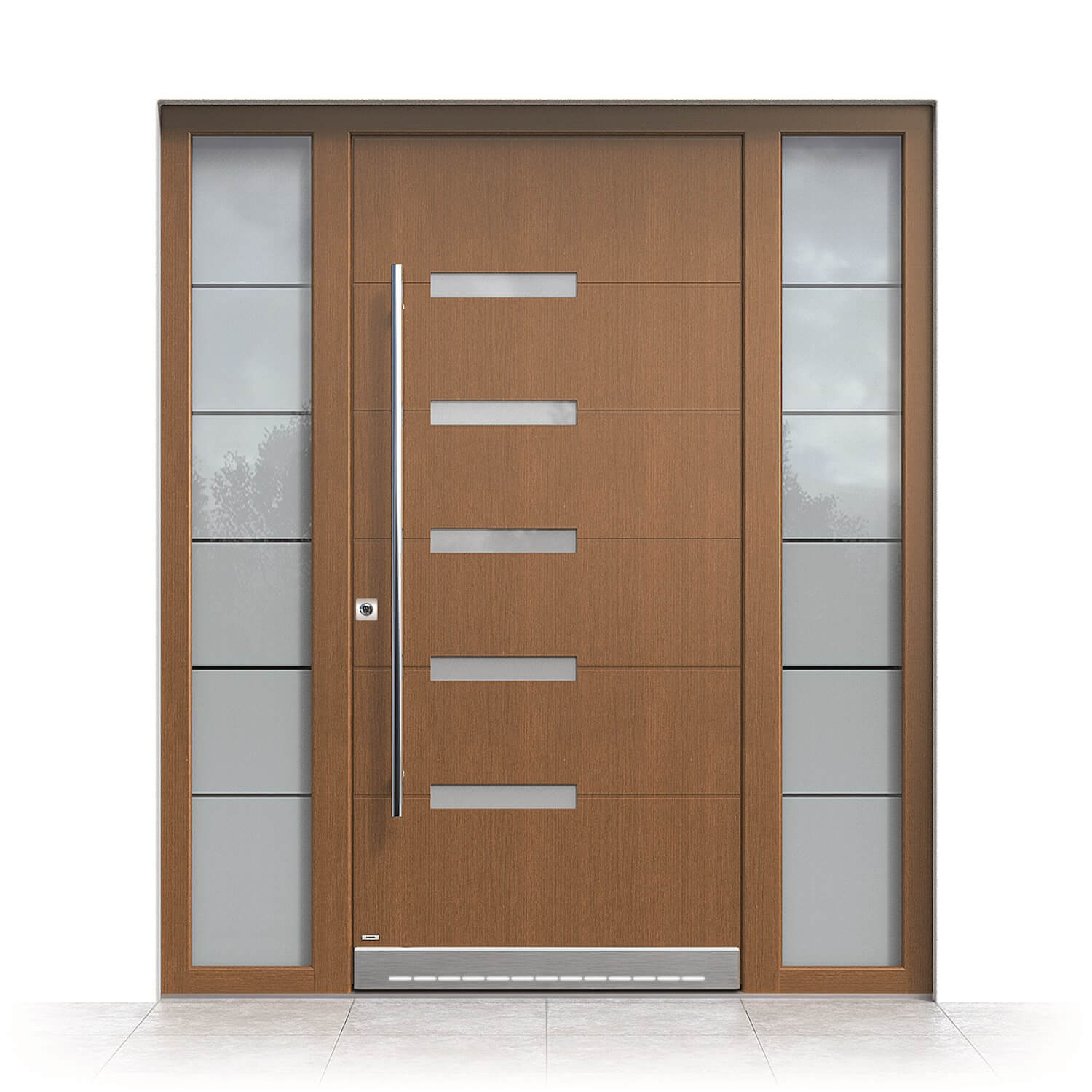 porte d'entree alu limoges aspect bois