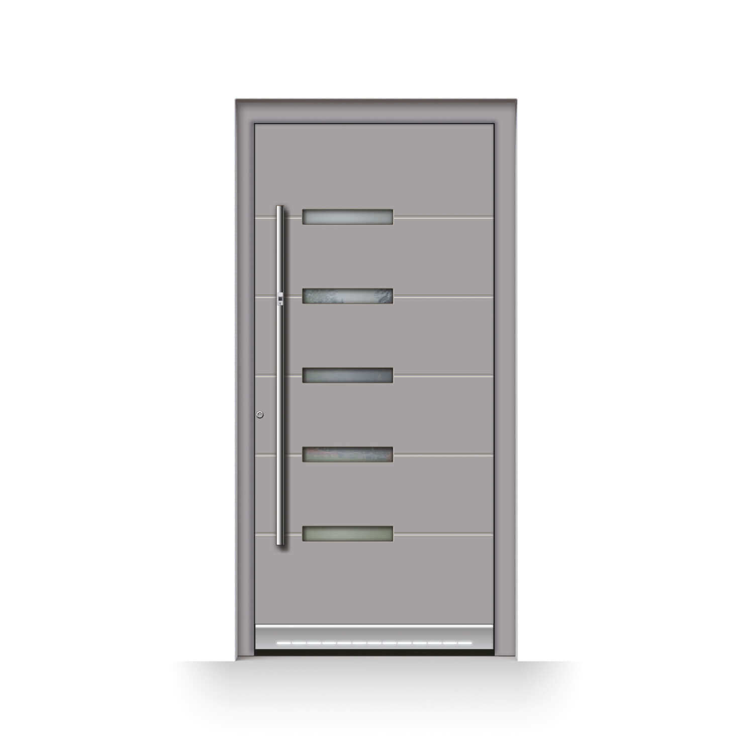 porte d'entree alu limoges led