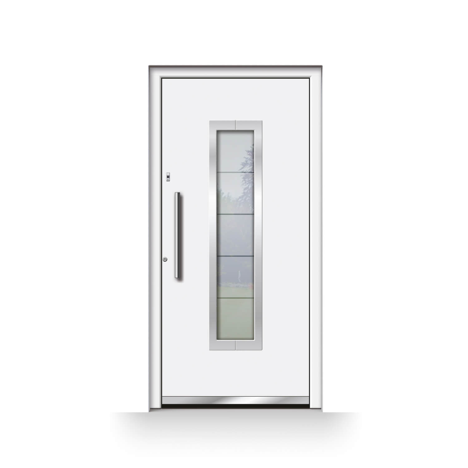porte d'entree alu rouen empreinte digitale