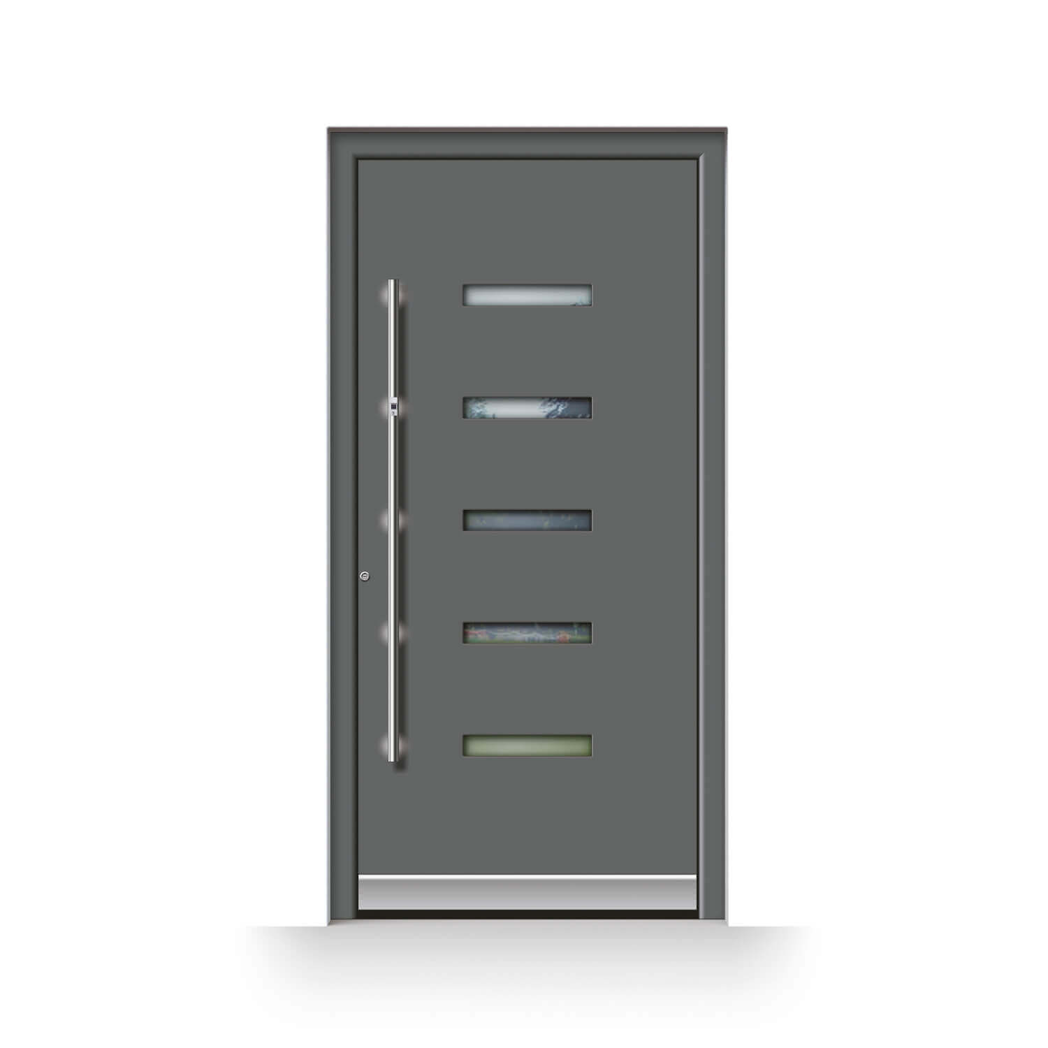 porte d'entree alu mulhouse led
