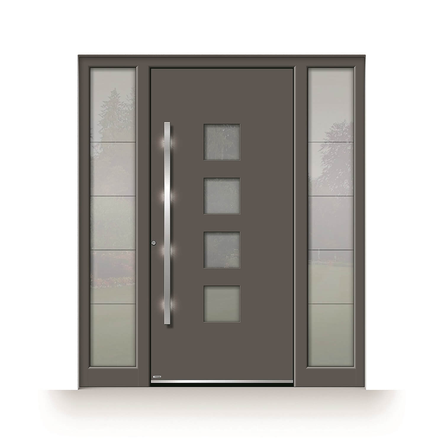 porte d'entree alu tours tierce