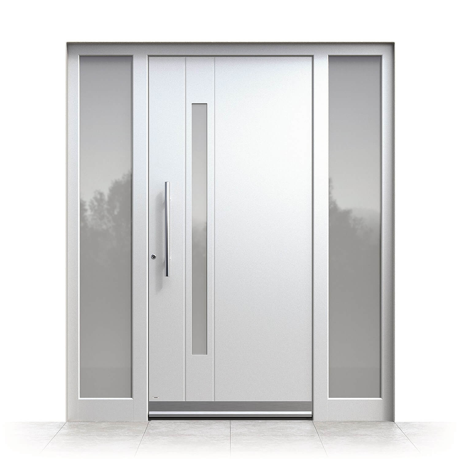 porte d'entree alu caen grise