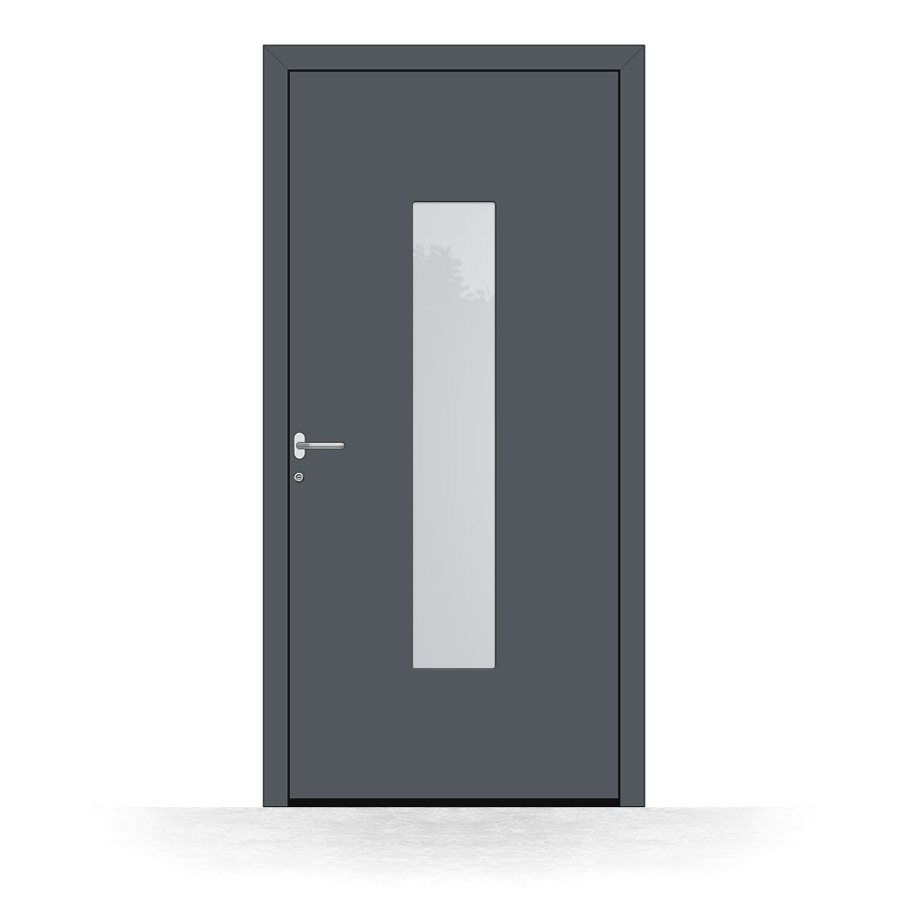 Porte d'entrée Aubange, vue extérieure