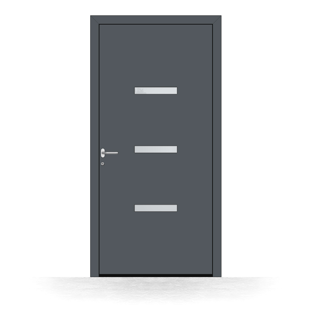 Porte d'entrée Chimay, vue extérieure