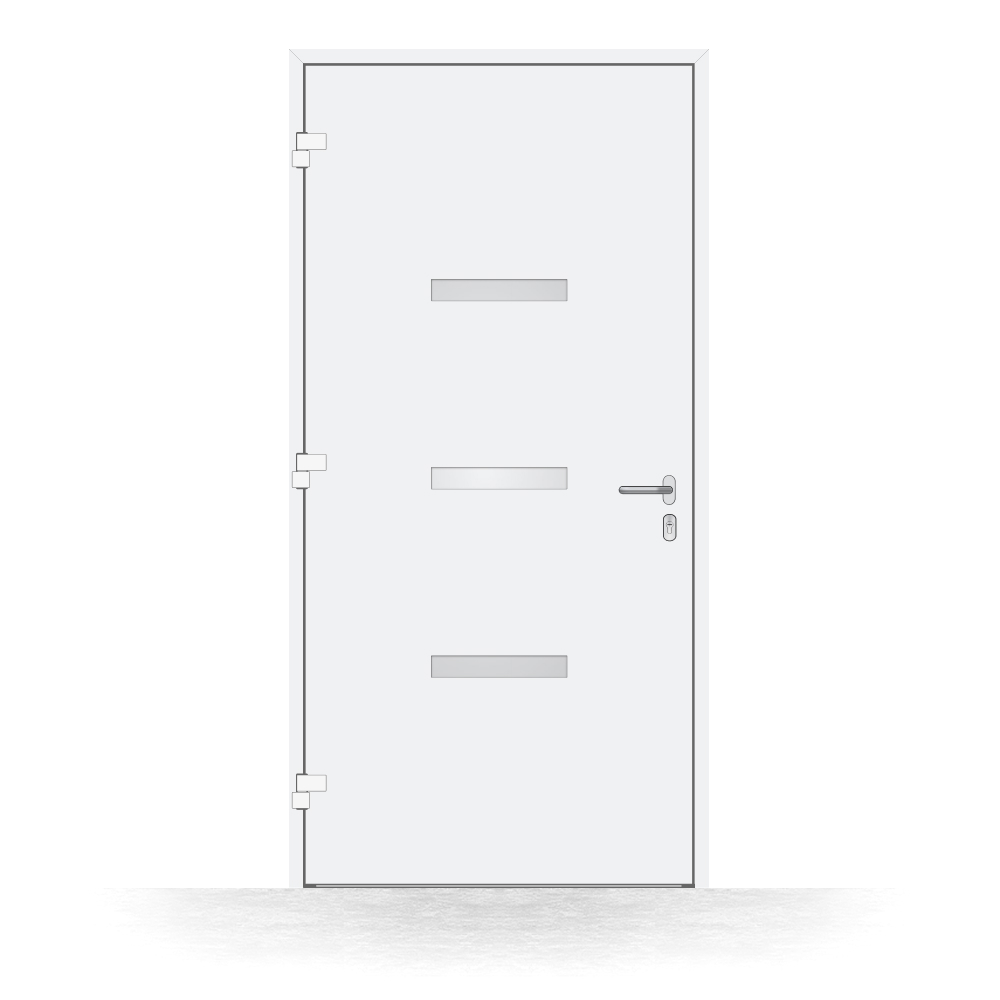 Porte d'entrée Chimay, vue intérieure