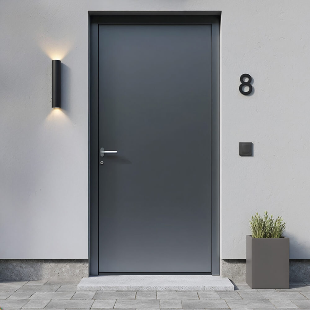 Porte d'entrée Couvin, installation