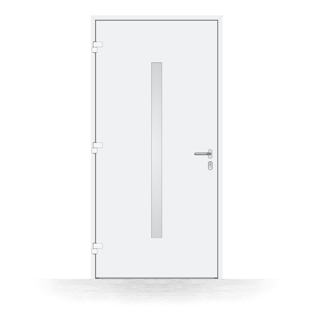 Porte d'entrée Dinant, vue intérieure