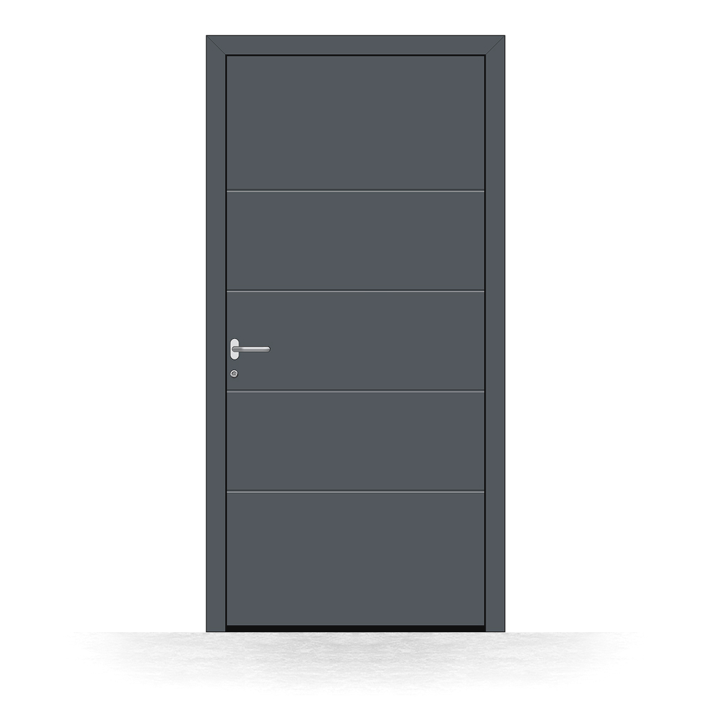 Porte d'entrée Florennes, vue extérieure