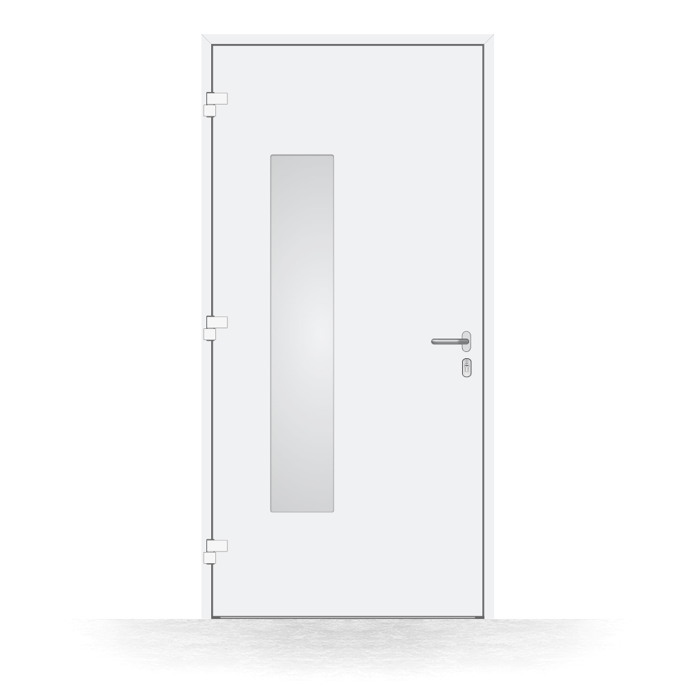 Porte d'entrée Huy, vue intérieure