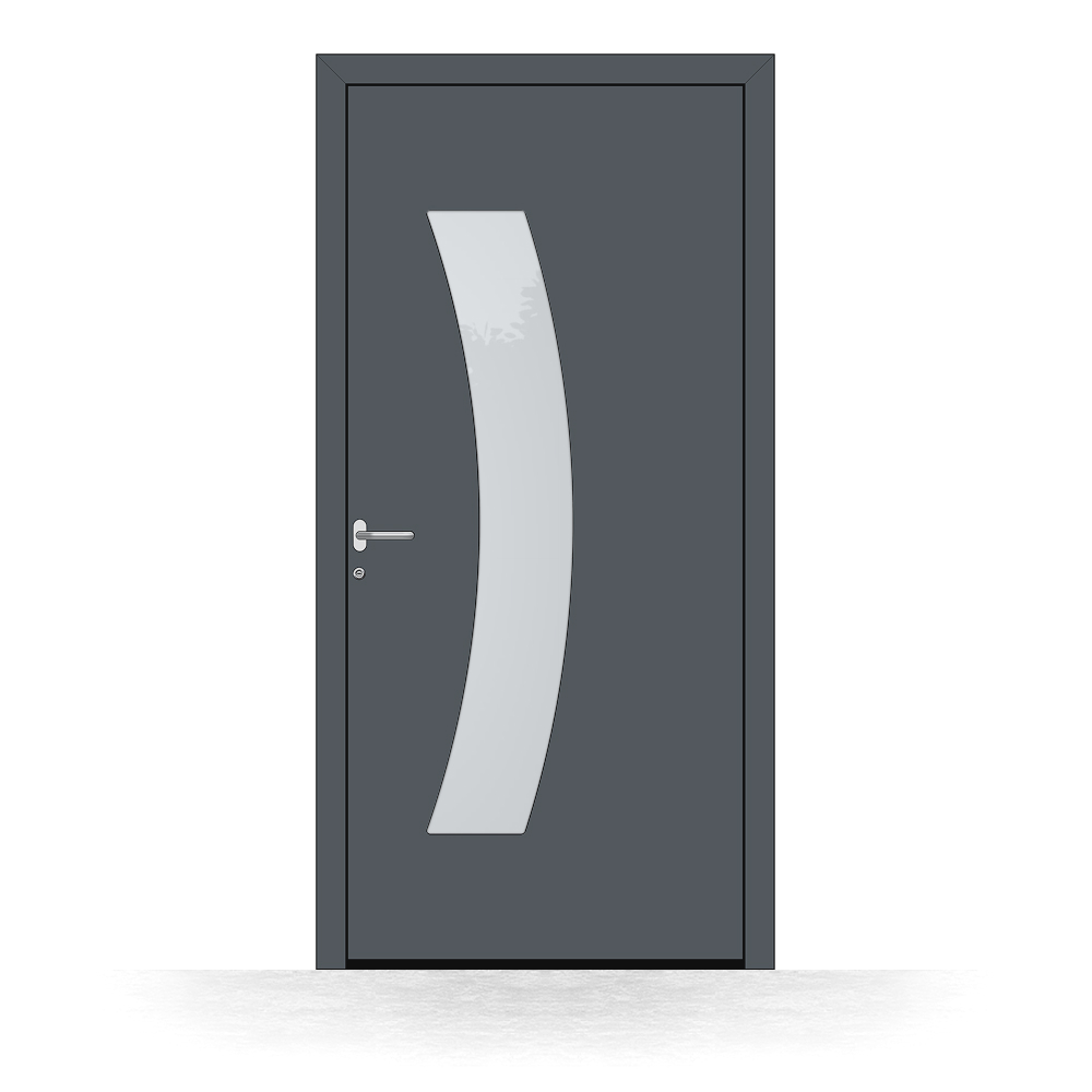 Porte d'entrée Visé, vue extérieure