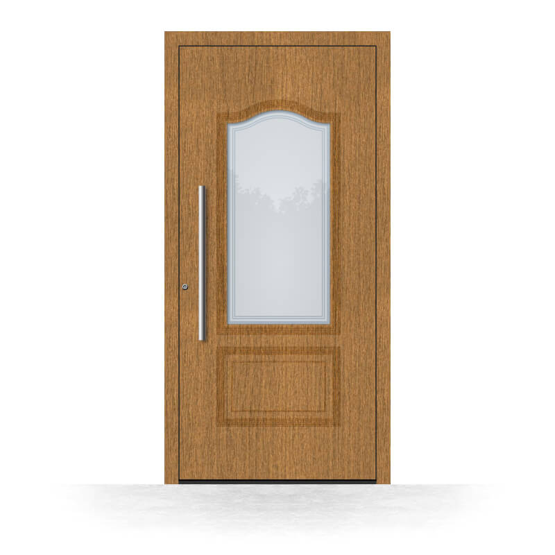 Porte d'entrée Amay en chêne