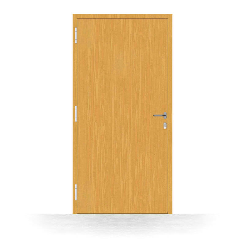 Porte d'entrée bois Herve - vue intérieure