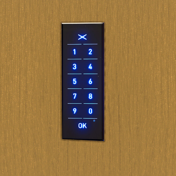 Porte d'entrée Theux - digicode