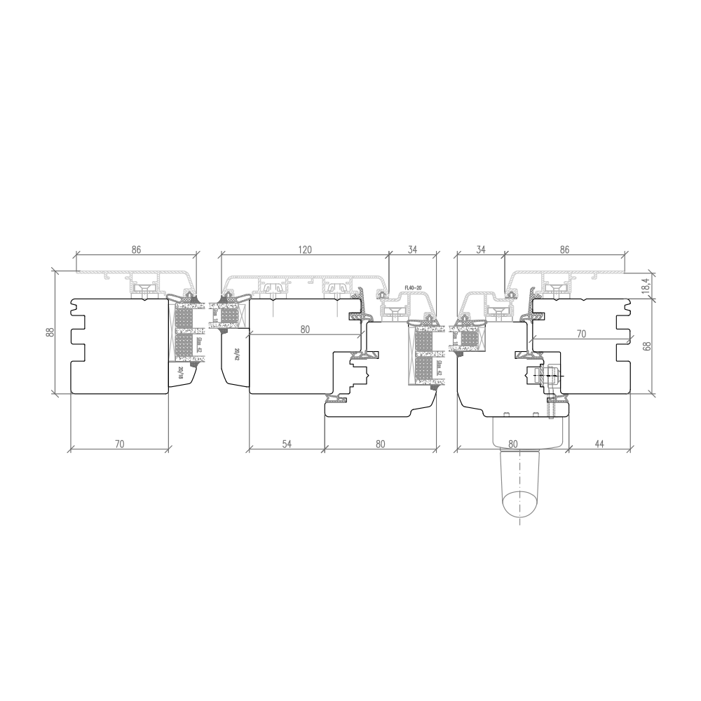 Idealu Trendline - Illustration verticale