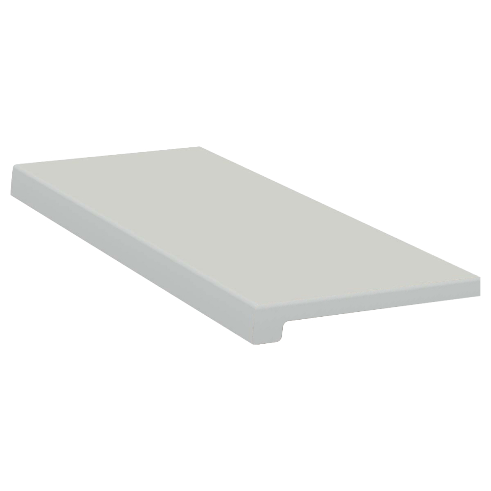 Appui de fenêtre intérieur Werzalit exclusiv en gris