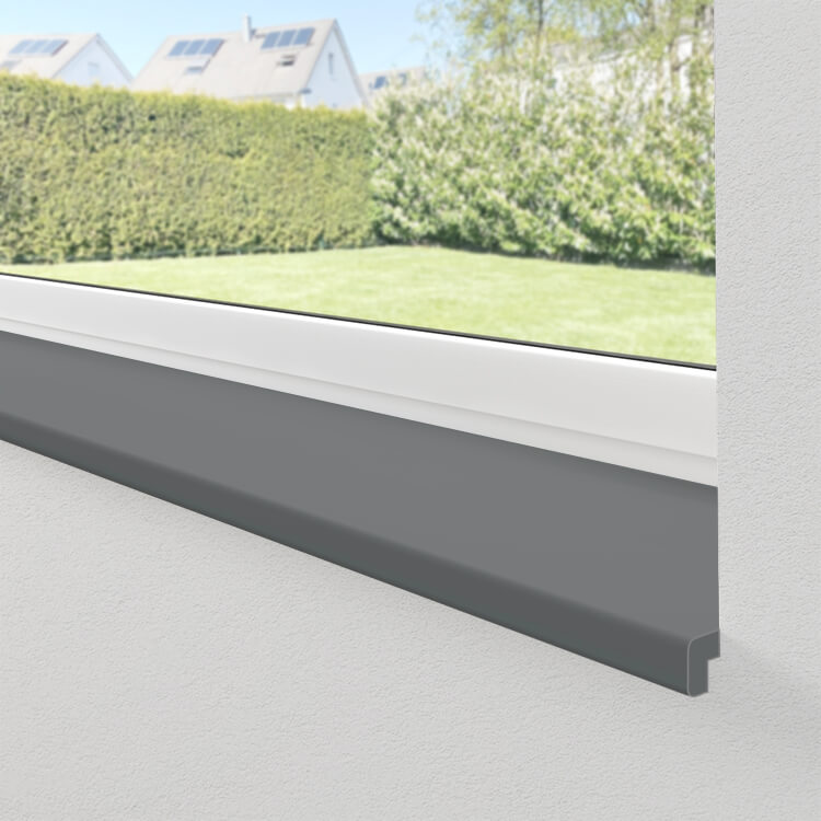Appui de fenêtre anthracite