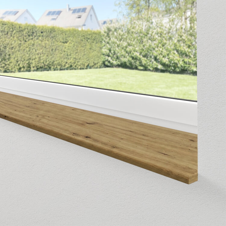 Appui de fenêtre chêne artisan