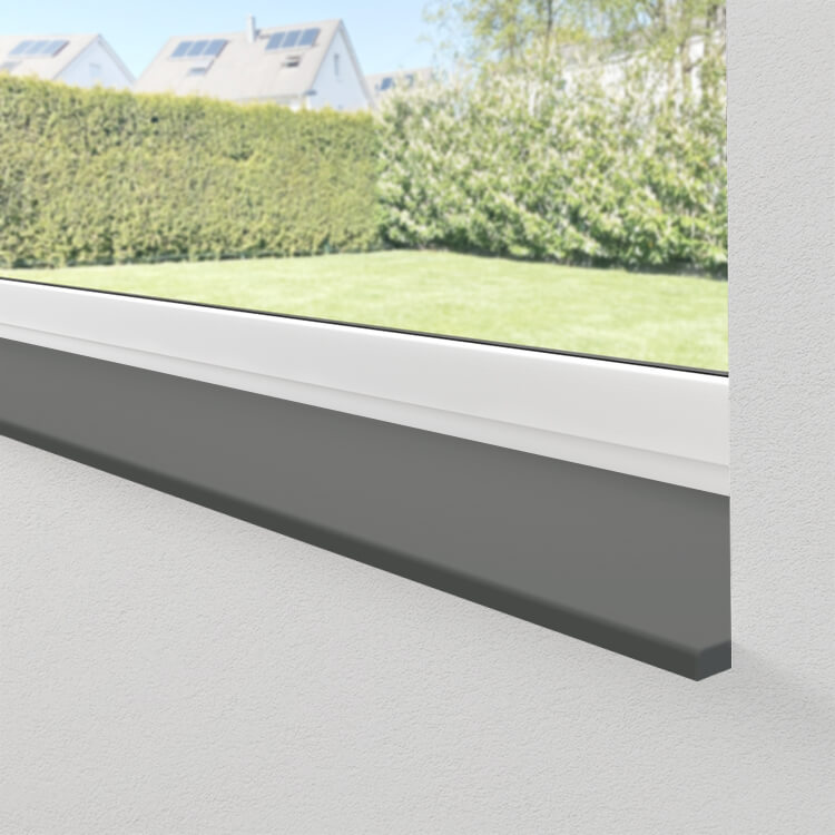 Appui de fenêtre gris basalte