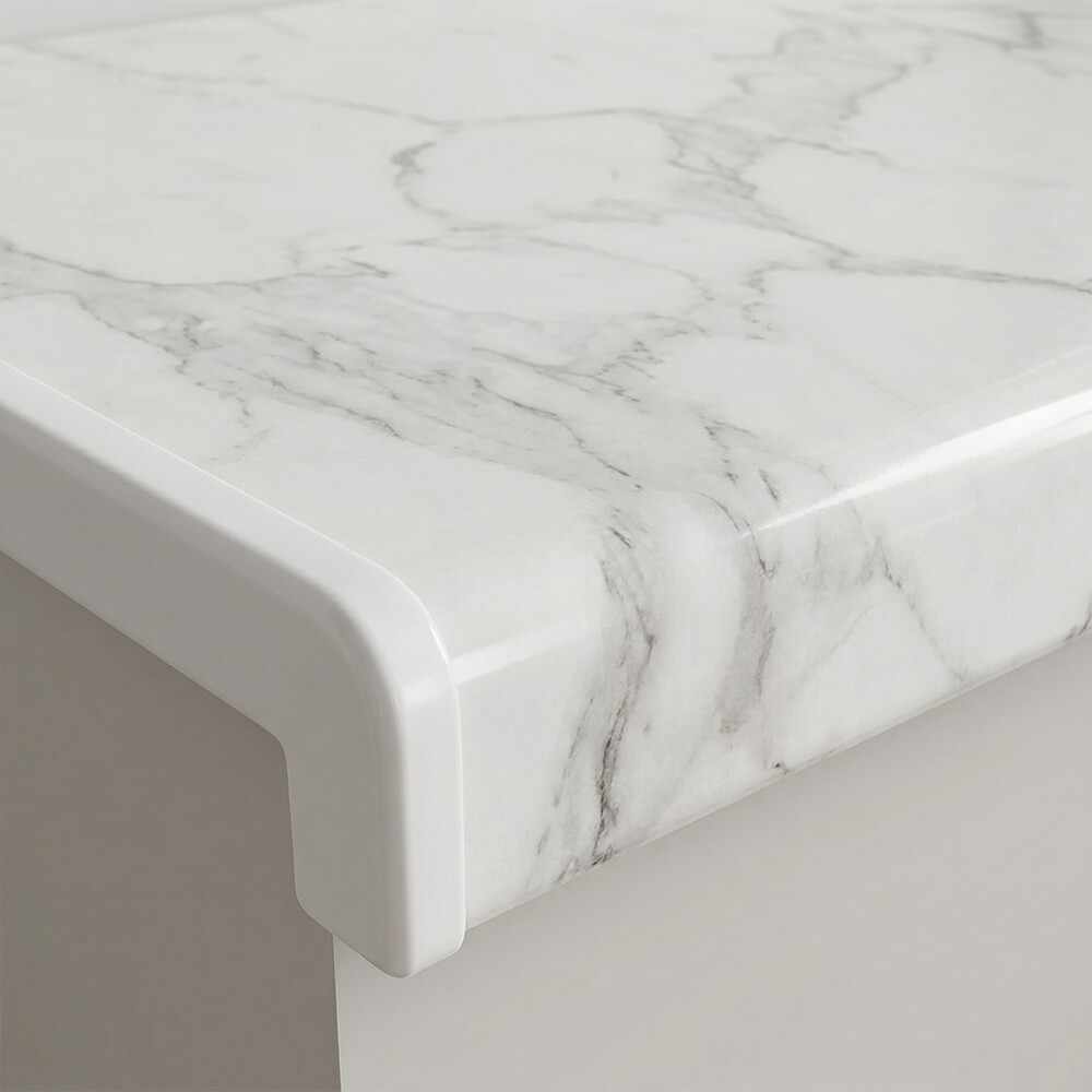 Appui de fenêtre PVC marbre