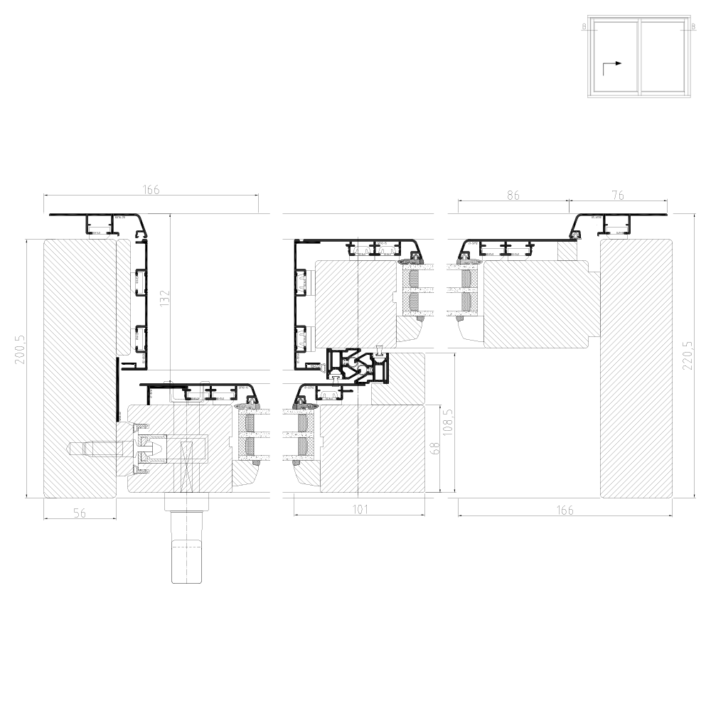 Idealu IV 68 - Illustration horizontale Schéma A