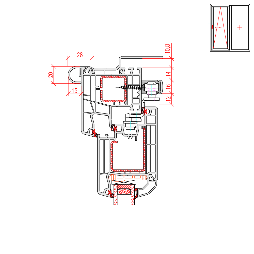 Ideal 4000 - Couvercles des volets roulants pour rénovation