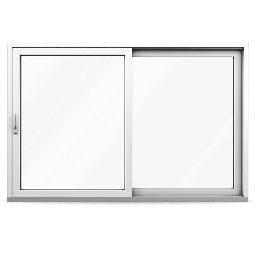 Baie vitrée soulevante-coulissante vue intérieur