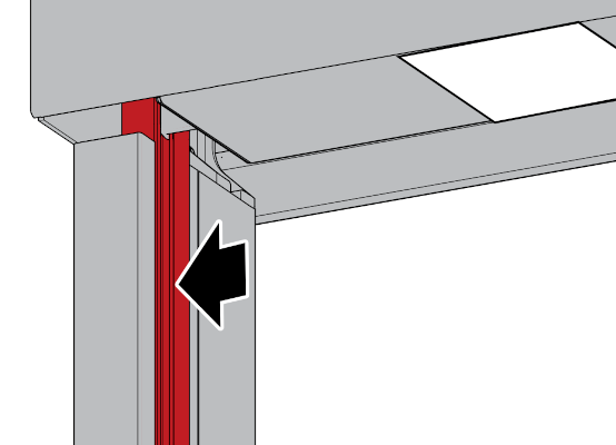 Installer les glissières