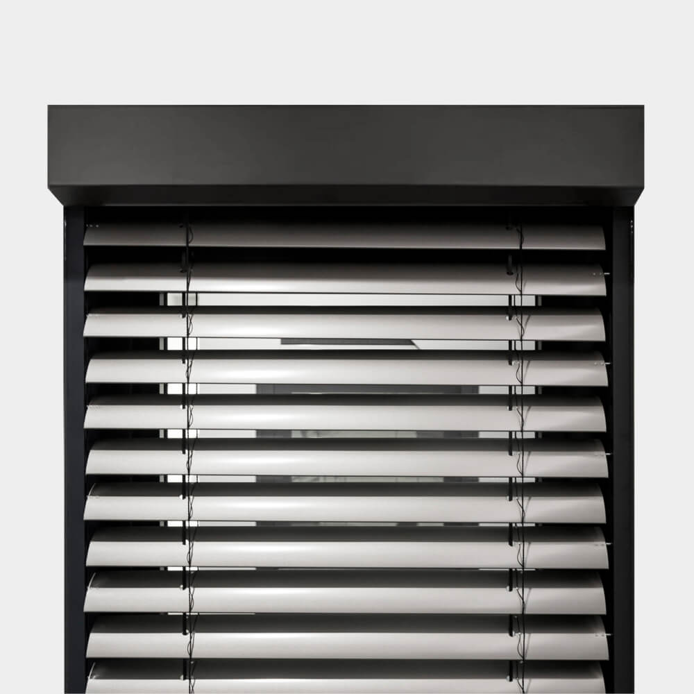Vue extérieure du brise soleil orientable (BSO)