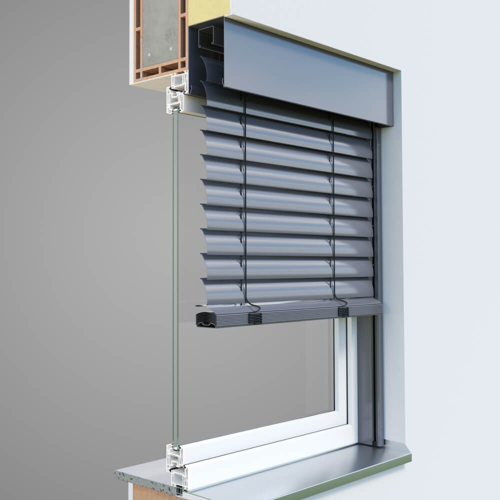 brise-soleil orientable complet