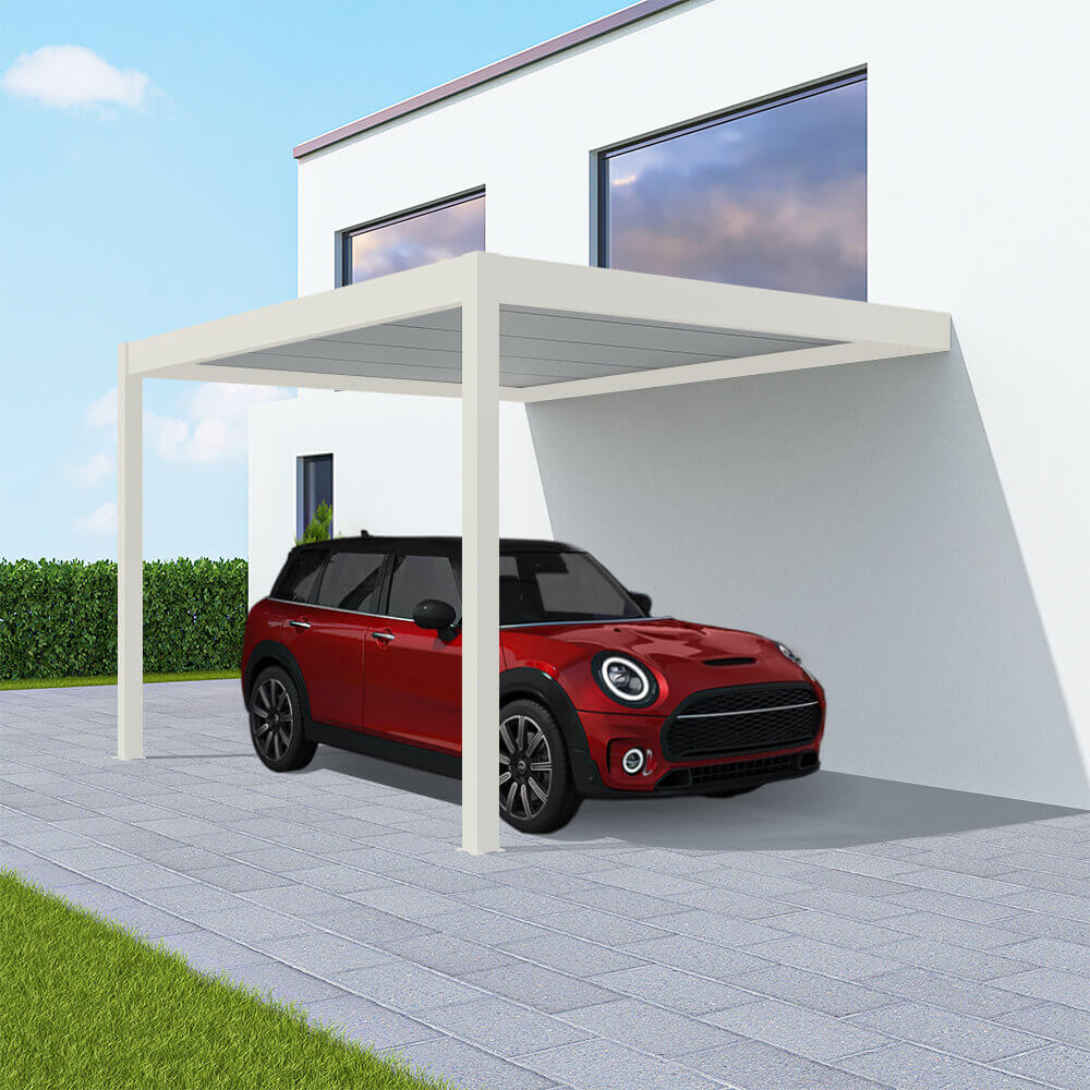 Carport blanc