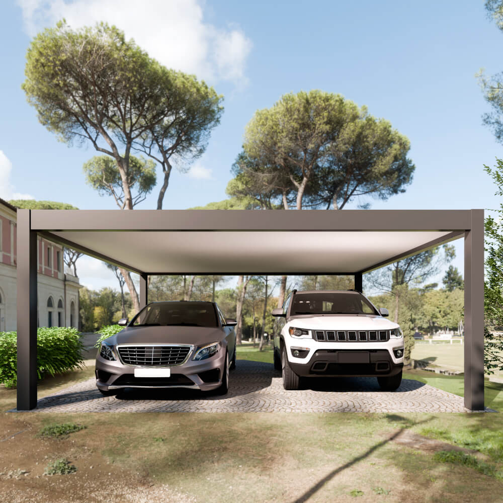 carport deux voitures 
