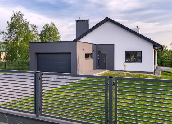 Clôture grillage rigide