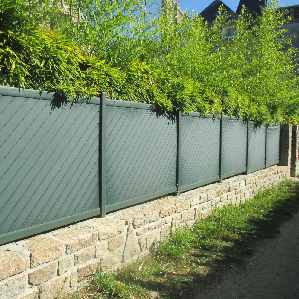 Clôture verte