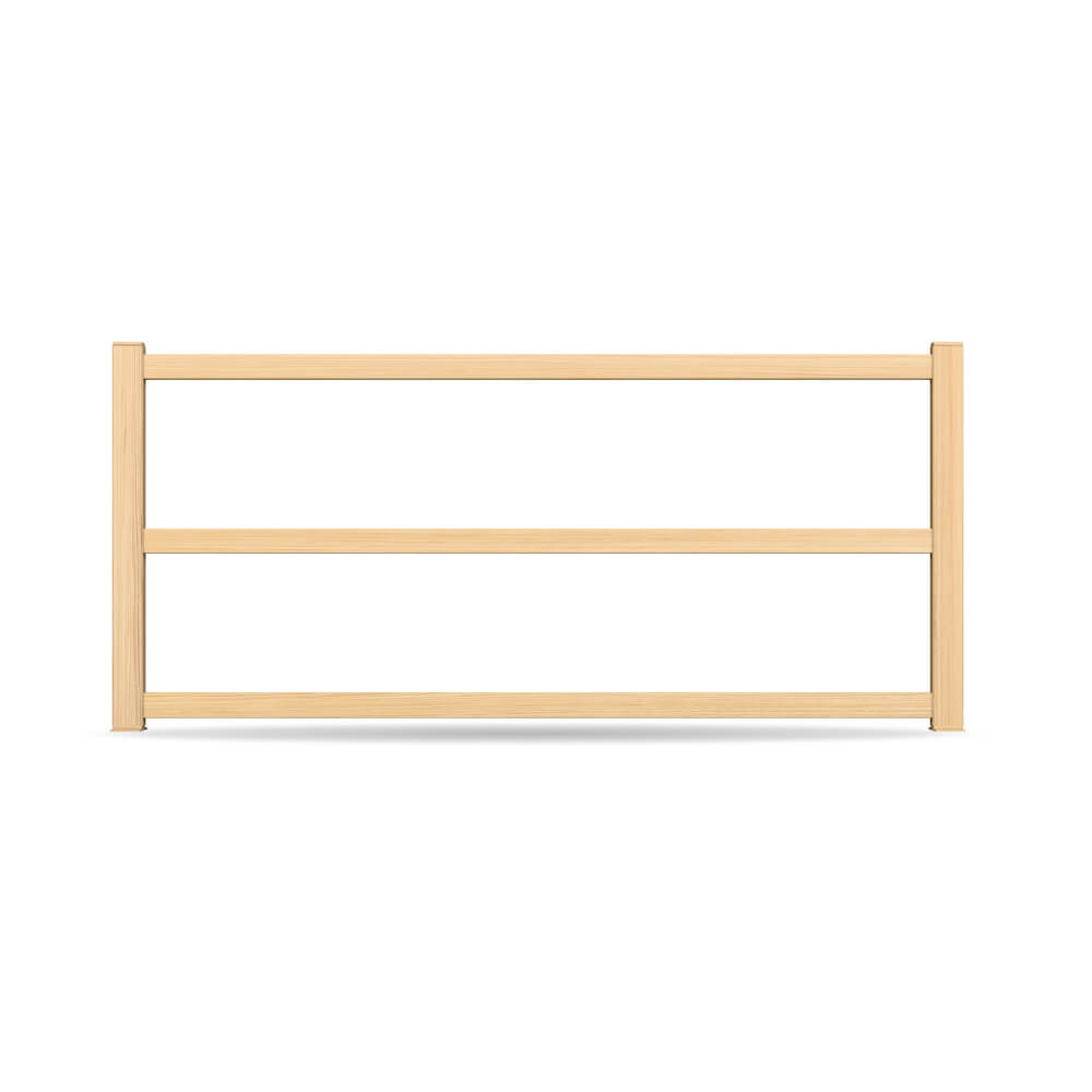 Clôture chêne clair Clôture chêne clair