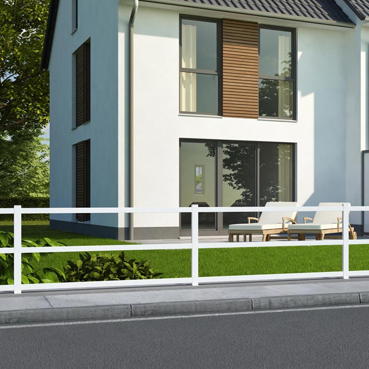 Clôture blanche Clôture blanche
