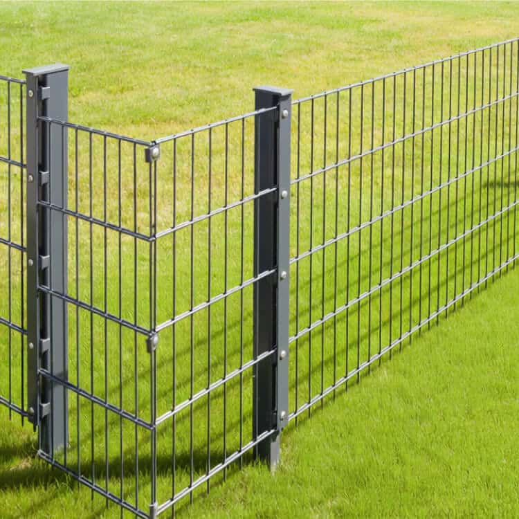 Panneaux de grillage rigide avec angle