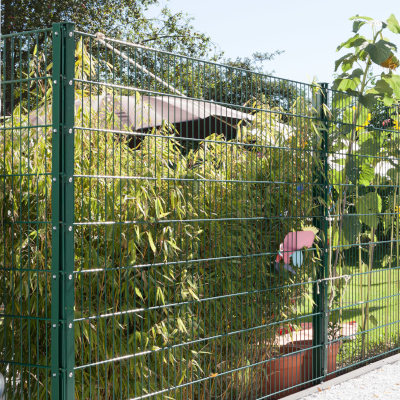 Grillage rigide vert mousse