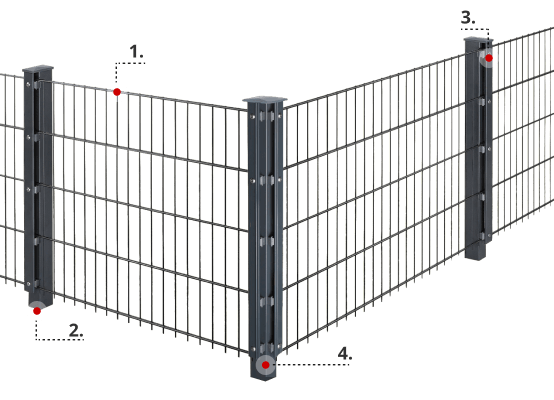 Grillage rigide 6/5/6 Grillage rigide 6/5/6