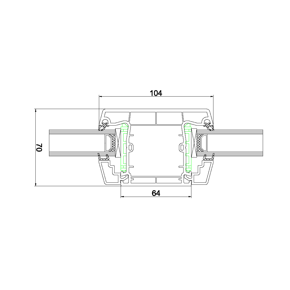 Vrai Croisillon 104mm