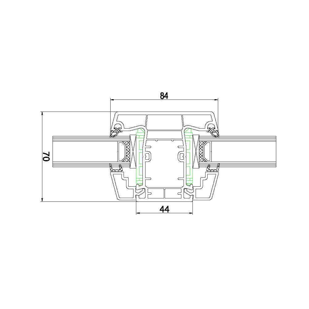 Vrai Croisillon 84mm