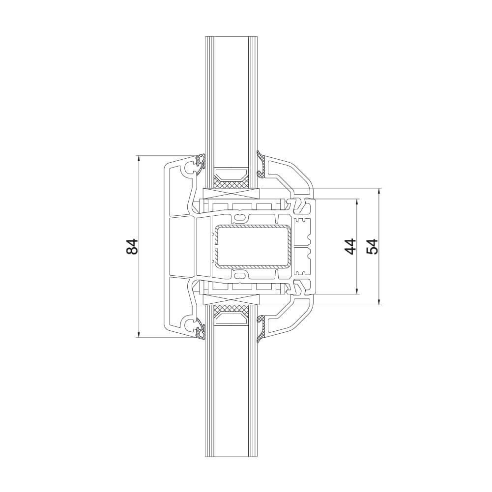 Vrai croisillon 84 mm – variante 2